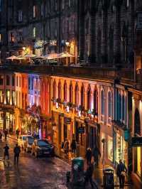 🇬🇧Edinburgh at Night = A Real-Life Harry Potter World!