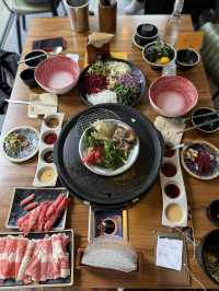 A Famous District in Seoul South Korea
