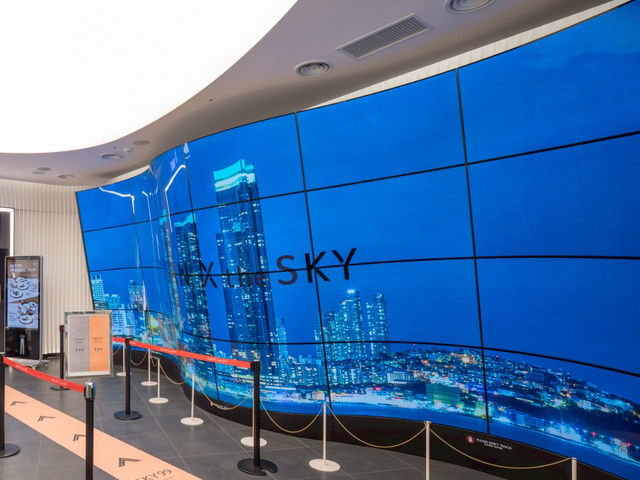 釜山｜必拍 X the Sky 엑스더스카이！100樓高空俯瞰大海＋城市雙重震撼，最夢幻觀景台