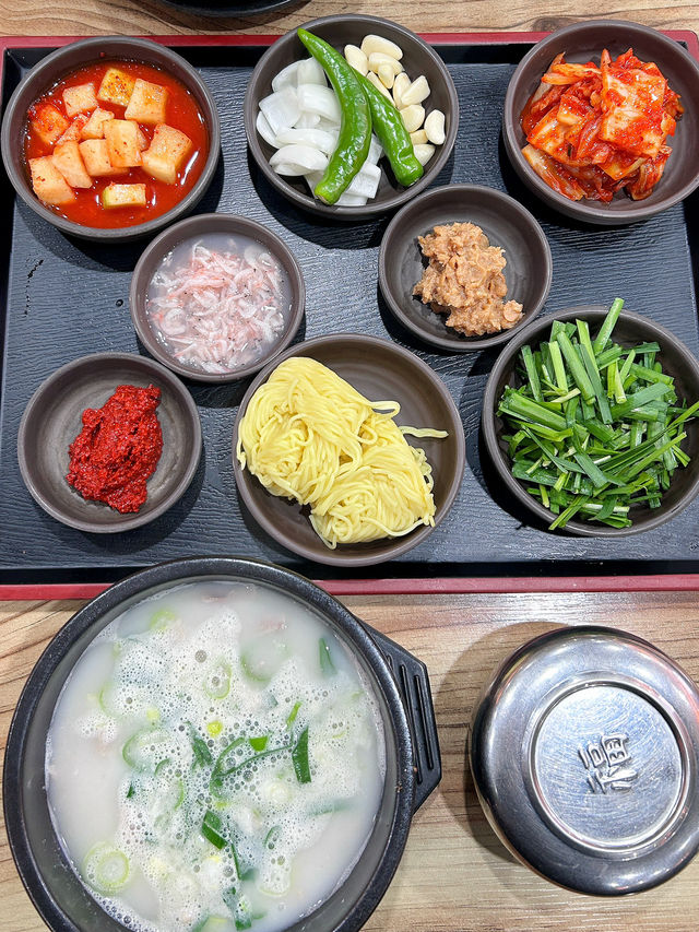 🇰🇷釜山✈️海雲台豬肉湯飯해운대합천돼지국밥