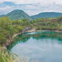 "สระมรกต Blue Lagoon" ขอนแก่น วิวสวยสะกดตา
