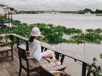 คาเฟ่เก่าแก่ vibe ดีริมแม่น้ำเจ้าพระยาปทุมธานี 🌿💚