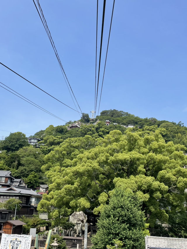 風鈴聲中眺望尾道大橋-千光寺