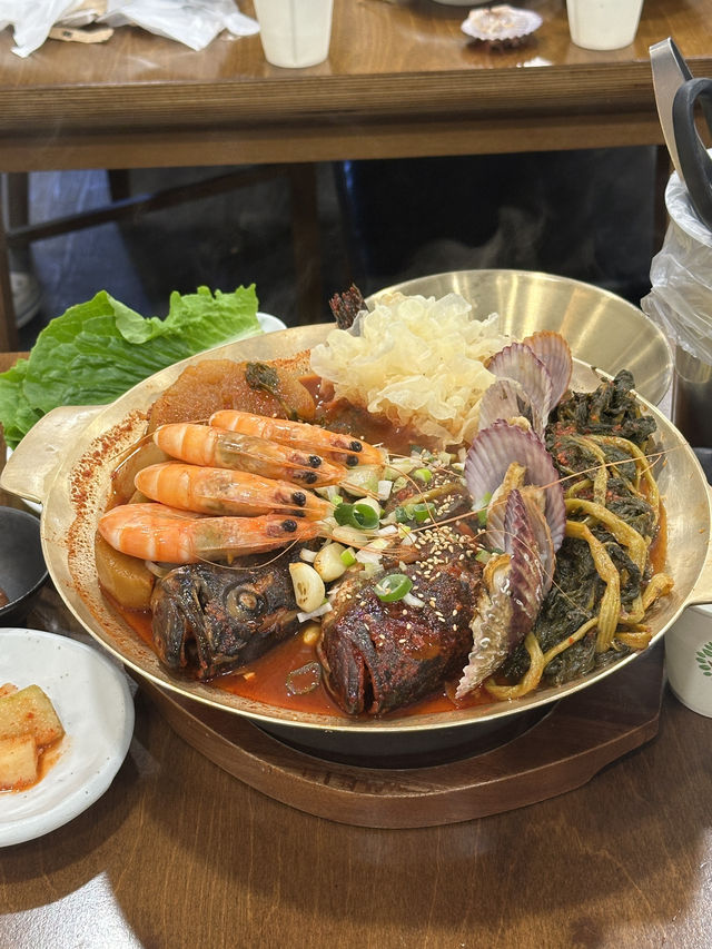 흐린 남해도 멋있을걸요
