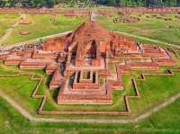Whispers of the Past: Exploring the Ruins of the Buddhist Vihara at Paharpur