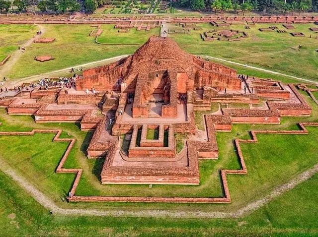 Whispers of the Past: Exploring the Ruins of the Buddhist Vihara at Paharpur