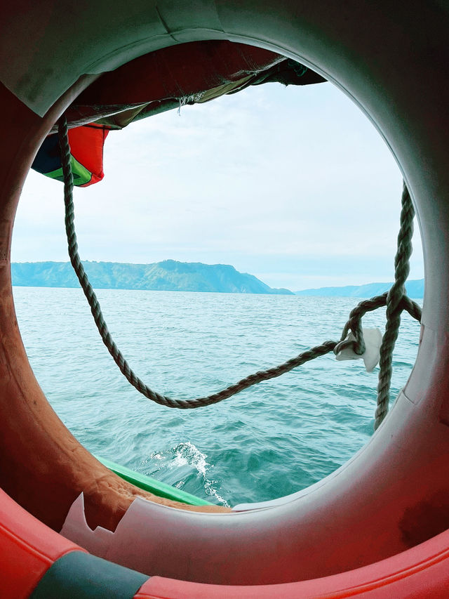Scenic Ferry Ride from Tiga Raja to Tuk Tuk: A Lake Toba Adventure