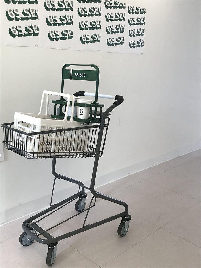 커피를 카트에 담아주는 마켓 컨셉의 구월동 카페☕️🛒