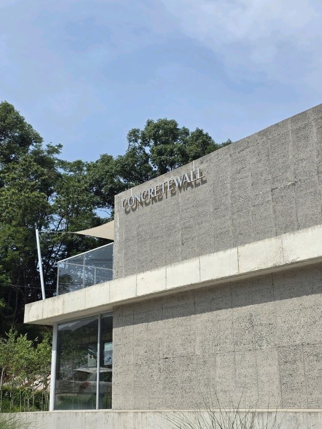 고요함이 지어진 공간 Concretewall