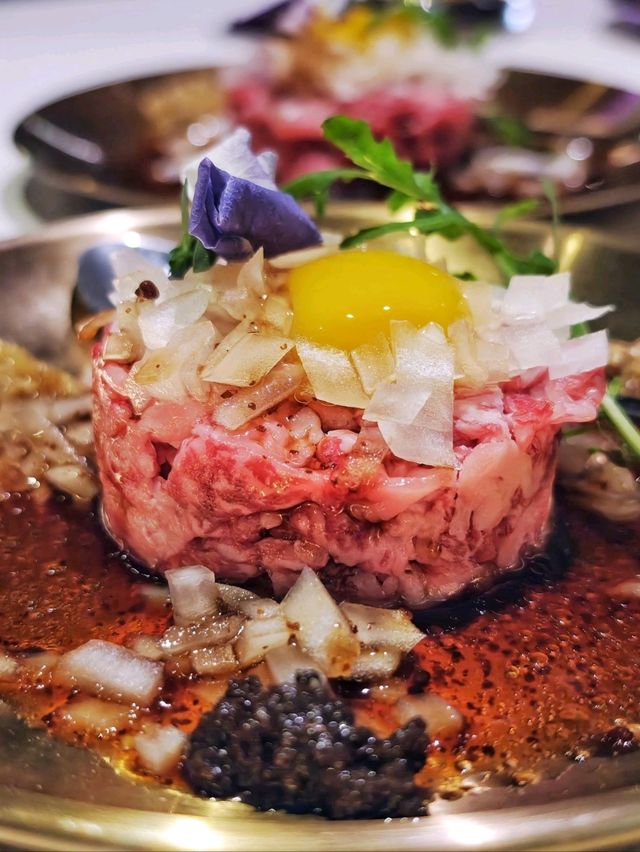 高CP💰魚子醬⚫和牛他他🥩盛宴