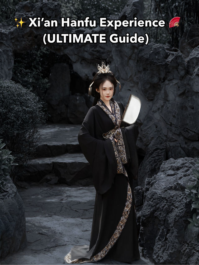 🇨🇳 Xi’an Hanfu Experience Guide: Qingliu Garden 🪭