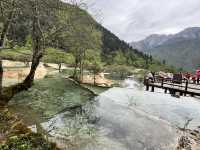 🏞️ Huanglong National Scenic Area – Fairyland at 3,500m Altitude