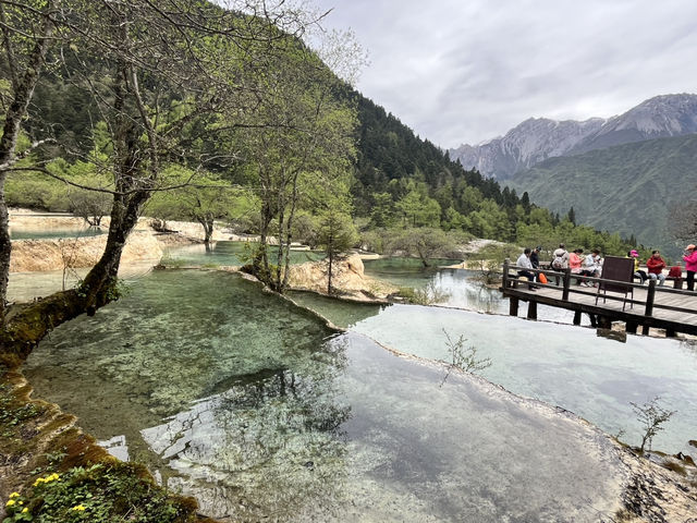 🏞️ Huanglong National Scenic Area – Fairyland at 3,500m Altitude