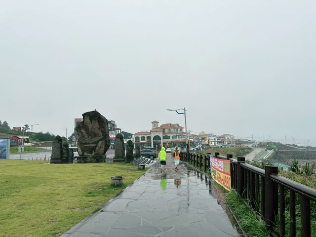 ☔️ 비오는 날, 송악산 일제 해안동굴진지 