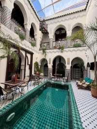 モロッコ・マラケシュの隠れ家リヤド🇲🇦🌿