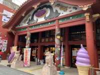 🛍️ Snack, Sip & Shop at Okashigoten Kokusai Street Matsuo!