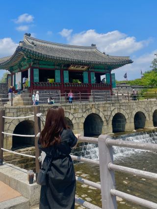 A perfect summer destination: Suwon Hwaseong Fortress's Hwahongmun Gate