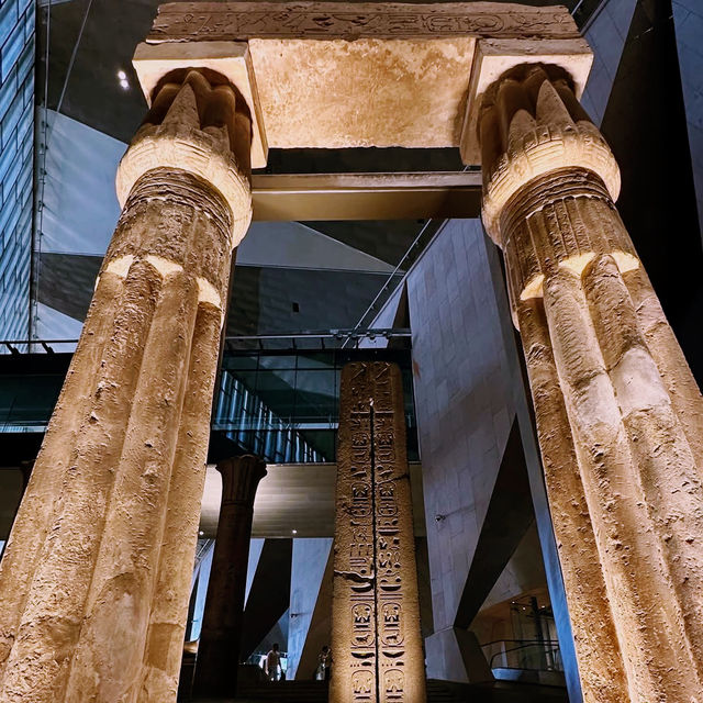 Time Travel at Dawn: First Entry to the Grand Egyptian Museum