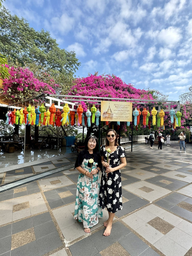 "Golden Peace Above Chiang Mai – Doi Suthep Temple” 🔔 