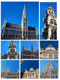 🌟🏛️ Grand Place Brussels – The Crown Jewel of the City! 🇧🇪✨
