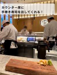 バンコクで大人気！  高級手巻き寿司「KANORI」🍣