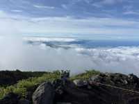 Climbing Mt. Fuji at one day 