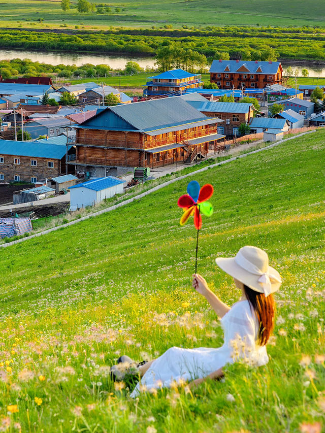 🌿 Summer in Hulunbuir, very beautiful!!!