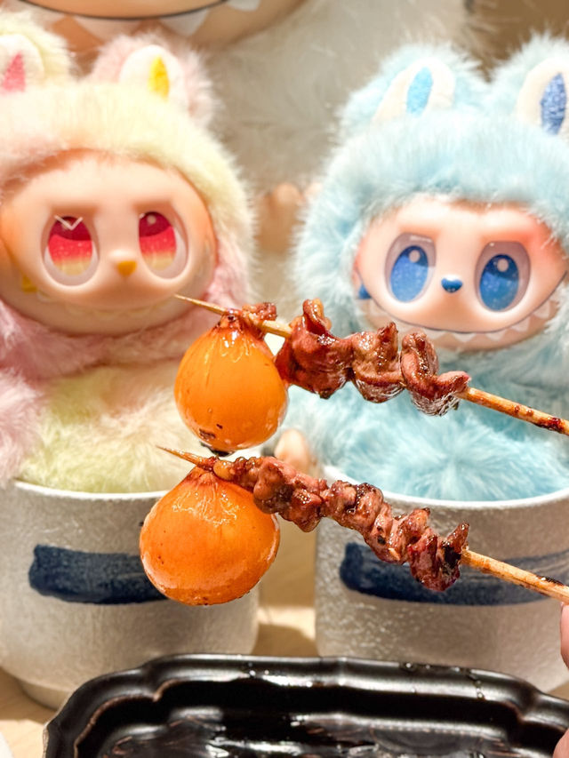 鐘意 labubu 💖 又想食下燒鳥？🔥  
