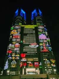 Urban Light Dreams: My Solo Night at the Tokyo Metropolitan Government Building Show