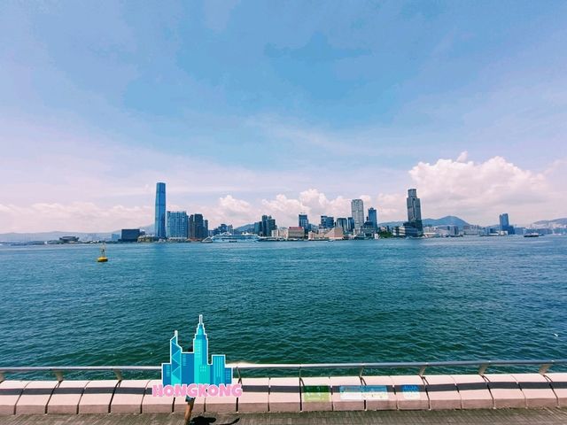 香港遊：添馬公園看維港景