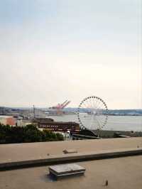西雅圖城市的亮點❣️：Seattle Great Wheel