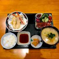 일본 오이타현 유후인 점심 맛집)아마미차야 - 유후인 일본 가정식 맛집