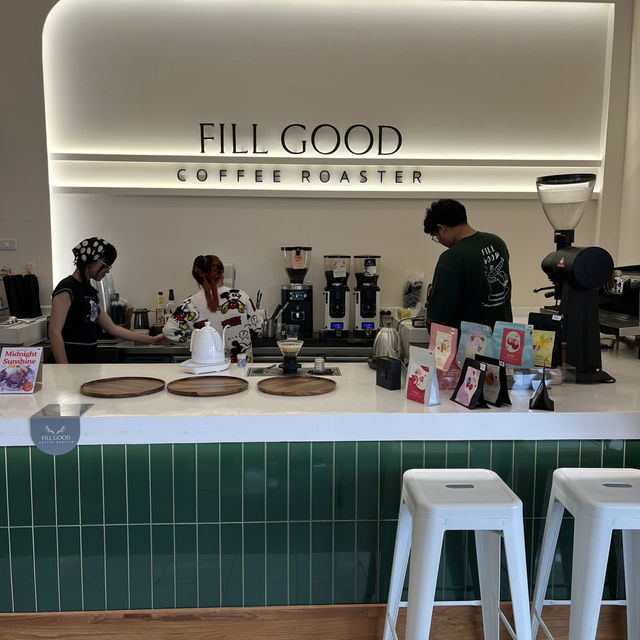 ☕️ เติมฟีลดีๆ ที่ Fill Good Coffee Roaster ชลบุรี!