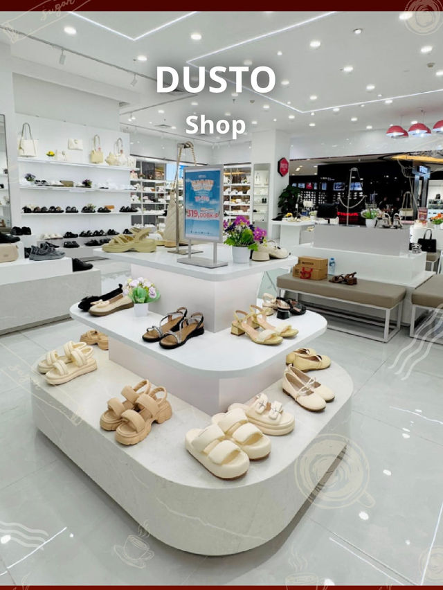 รีวิวร้านรองเท้าและกระเป๋าแฟชั่นแบรนด์ DUSTO