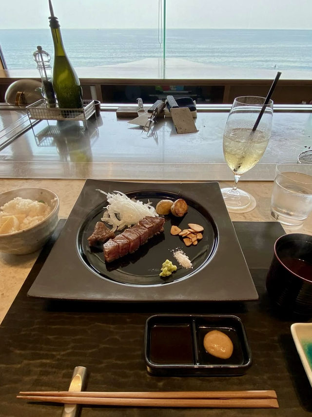 🥢 A Special Teppanyaki Lunch with an Ocean View