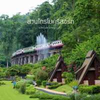 สวนไทรโยครีสอร์ท จ.กาญจนบุรี ⛰️🌳🌿