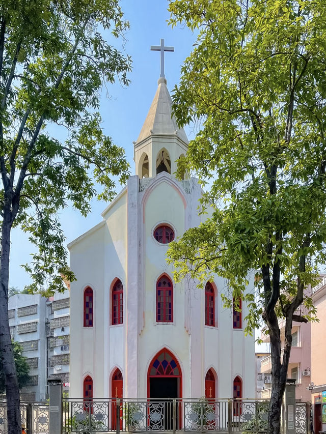 中山粉色教堂Citywalk 💕 天主教聖母無原罪堂 中山粉色教堂Citywalk 💕 天主教聖母無原罪堂