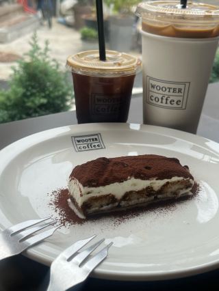 👗💓ร้านกาแฟลาเต้พิเศษ Sadang Station Uter Coffee
