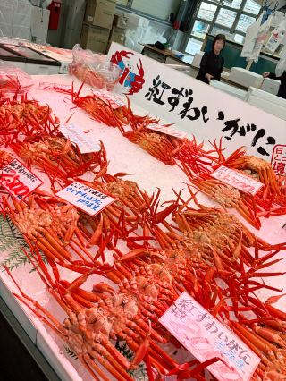 冬季限定の海鮮の王者！米子大漁市場で山陰ガニを思う存分食べ尽くそう！