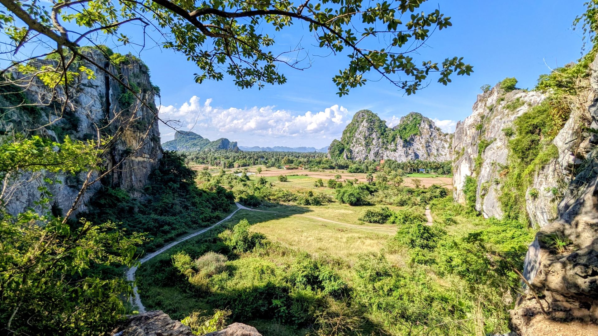 A Hidden Cave Near Kampot: The View at the Top of the Stairs Was Amazing!