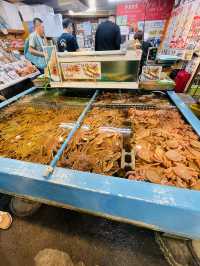 小樽三角市場，JR站旁1分鐘的海鮮天堂！