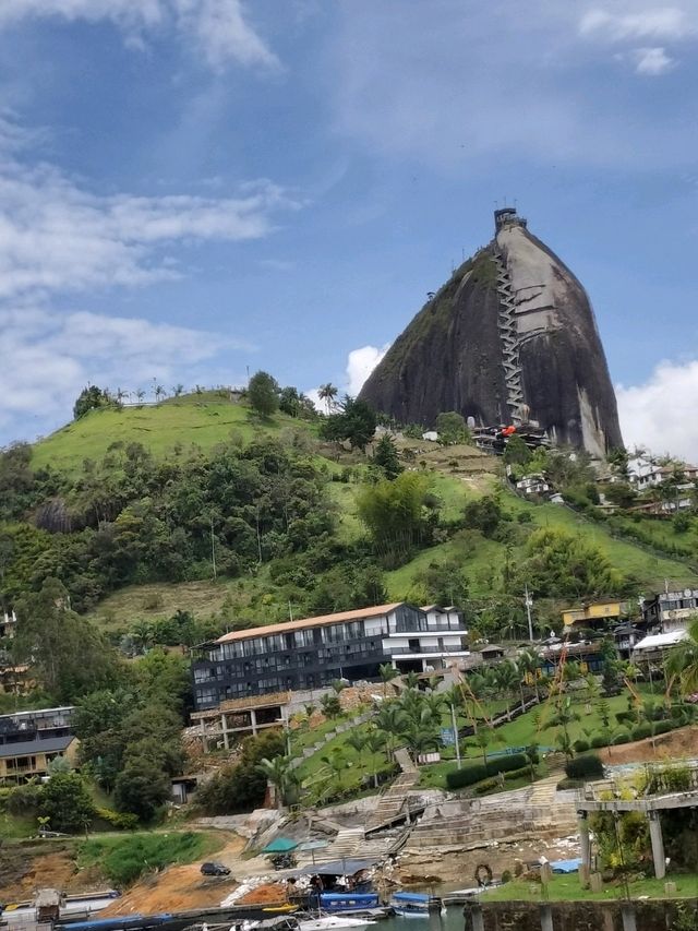 Pedra del Penol from Medellin 