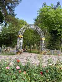 Spring Serenity at Alisher Navoi Park, Dushanbe