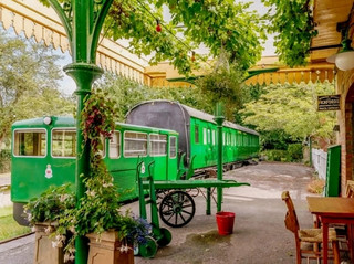 All Aboard for an Epic Stay: Converted Train Carriage Vibes 🚆✨