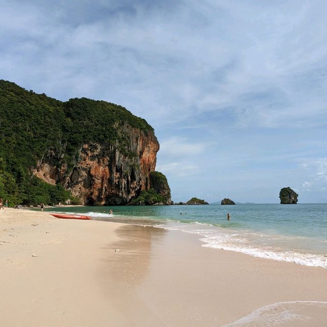 The beautiful Railay beach in Krabi