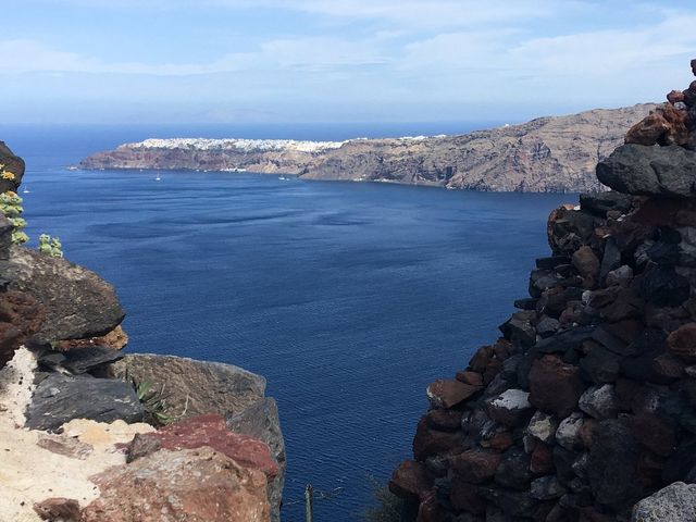 Santorini's Sunset Serenade