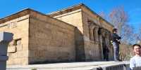 Temple of Debod is such a unique place in Madrid! 🇪🇸🏛️ The mix of ancient Egyptian history 🏺