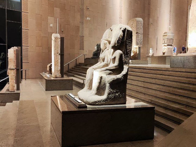 new Grand Egyptian Museum. The largest archaeological museum in the world