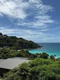 Breathtaking views from Four Seasons Seychelles 🏝️