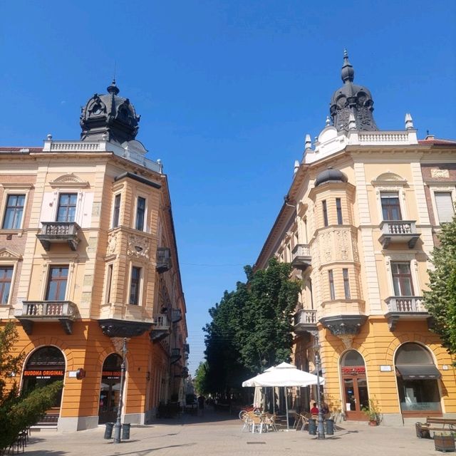 Debrecen, the city center is nice
